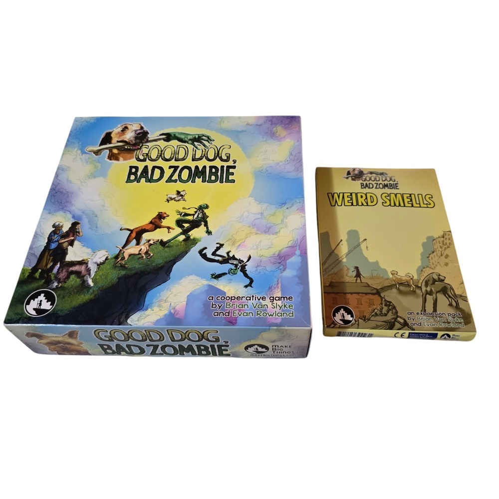 Make Big T Board Game  Good Dog, Bad Zombie‎ Collection #1 - Core Game 2+